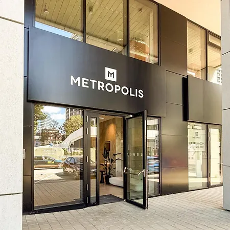 아파트 New Bright 1br Metropolis Downtown Ac Free Parking